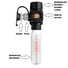 Embout gonfleur vélo cartouche CO2 avec manomètre - #2