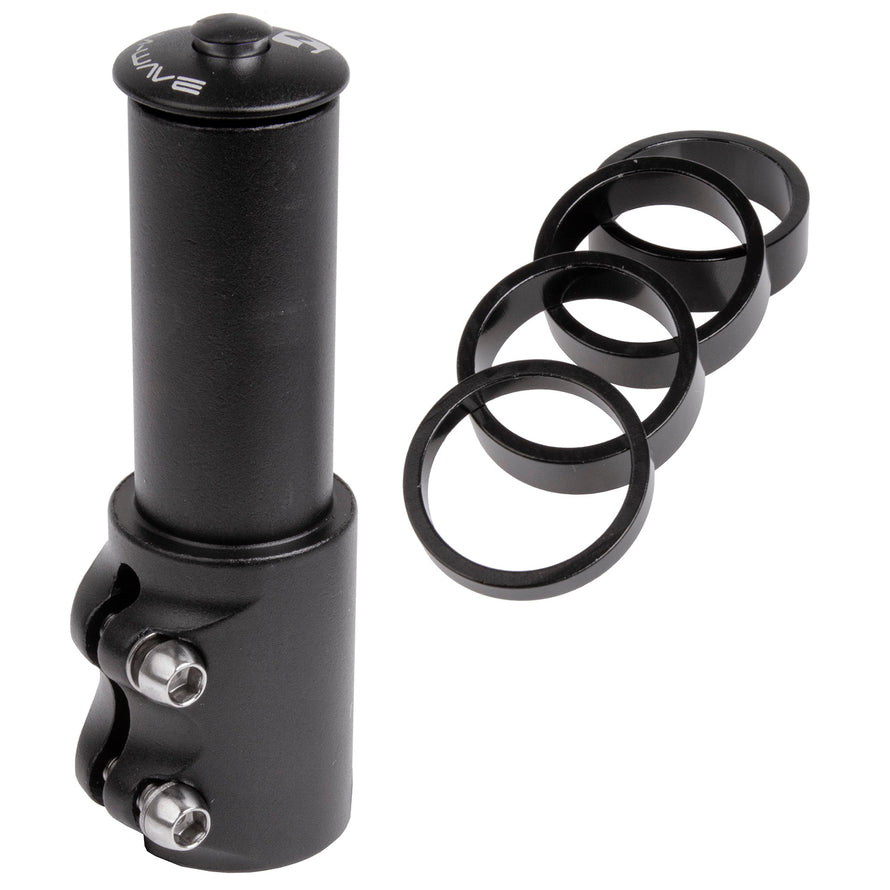 Adaptateur hauteur potence vélo ahead M-Wave et entretoises