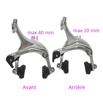 Etriers de frein vélo de route Performance Miche - argent - #4