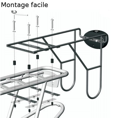 Extension pour porte bagages vélo arrière Basil - #5