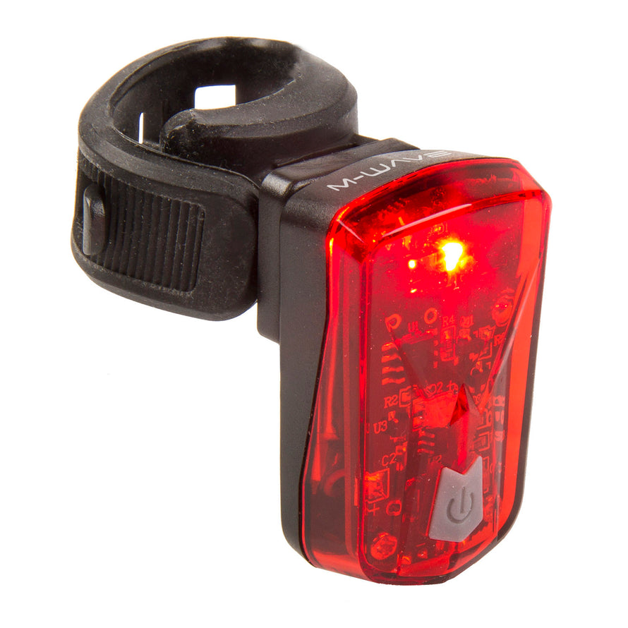 Feu vélo arrière usb tige de selle atlas 20 M-Wave