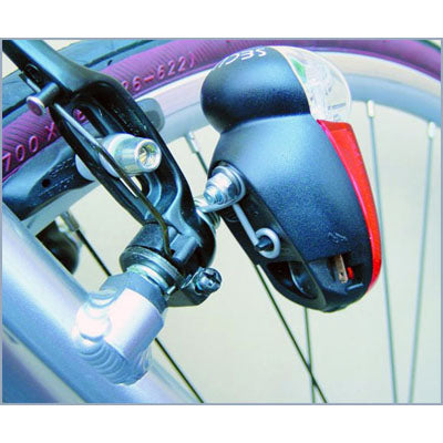 Feu vélo Seculite cross plus dynamo sur frein vélo - #1