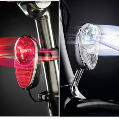 Feux avant et arrière tube de selle sans pile Reelight RL721 - #1