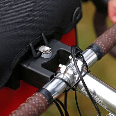Fixation pour guidon avec serrure Ortlieb  - #3