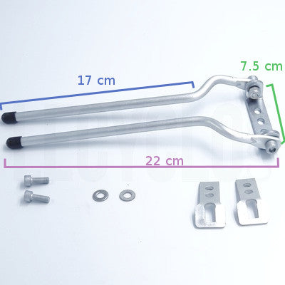 Fixation pour porte bagage vélo - #4
