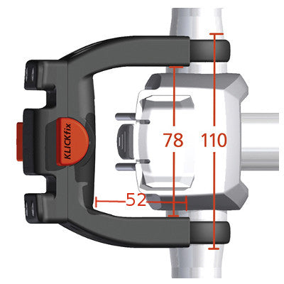 Fixation sécurisée sur guidon de vélo électrique - KlickFix - #5