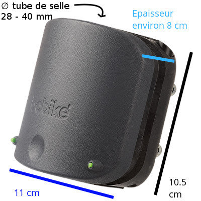 Fixation tube de selle vélo pour siège enfant Bobike Go - #3
