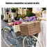Fixations pour caisse et panier de vélo en osier rotin - Basil - #4