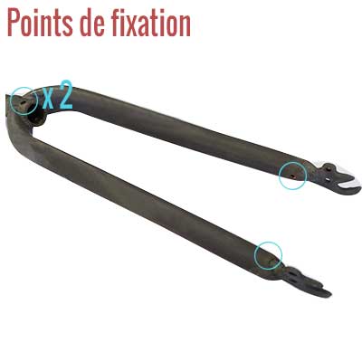 Fourche pour cadre de vélo 700 C  - #3