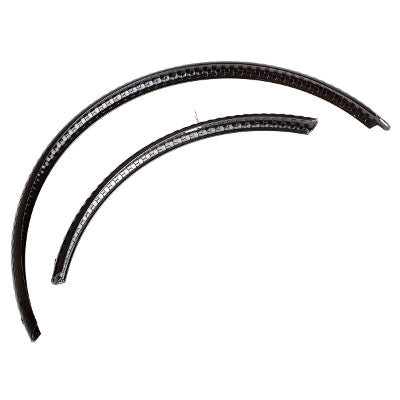 Garde boues martelés noirs pour pneus vélo 28 pouces BLB - #1