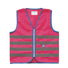 Gilet de sécurité enfant à vélo haute visibilité rose Wowow - #2