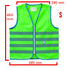Gilet de sécurité enfant à vélo haute visibilité vert Wowow - #4
