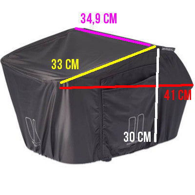 Housse imperméable pour panier vélo Keep N Dry L Basil - #2