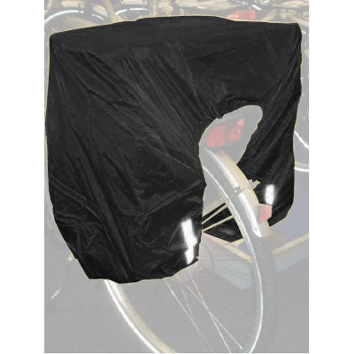 Housse protection pluie pour sacoche vélo triple