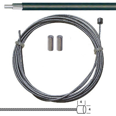 Kit câble et gaine de dérailleur pour vélo - #1