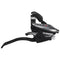 Levier frein et dérailleur 7 vitesses 4 doigts noir Shimano - #1