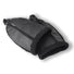 Manchons Basil noirs en cuir végétal sur guidon vélo  - #1