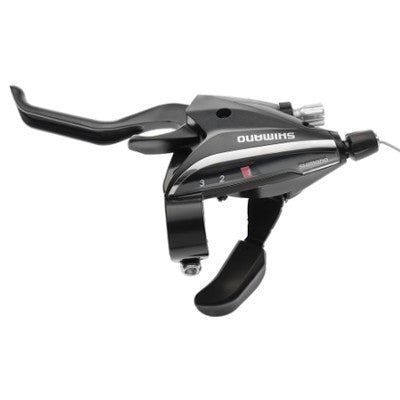 Manette de freinage et dérailleur vélo 3 vitesses Noir - #1