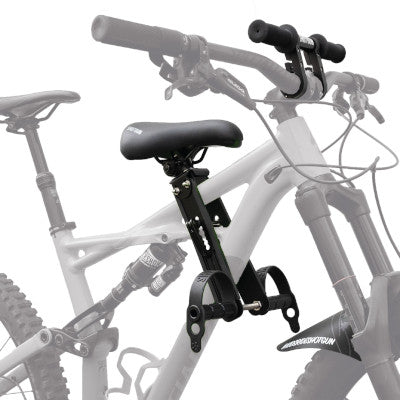 Pack selle enfant sur cadre vélo et VTT avec guidon Shotgun - #1