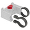 Paire de colliers guidon pour fixation Klickfix diamètre 35 mm - #1
