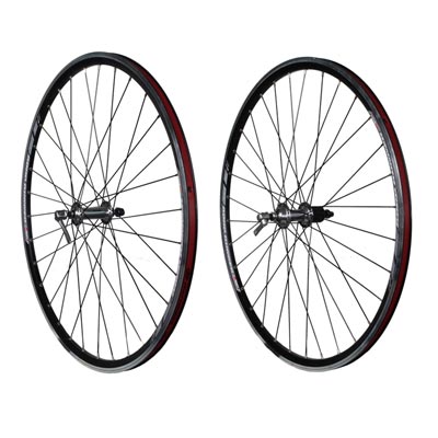 Paire de roues 26 pouces pour V-Brake et cassette Shimano - #1