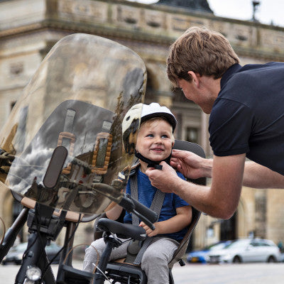 Pare-brise teinté pour siège vélo enfant Urban Iki marron - #4