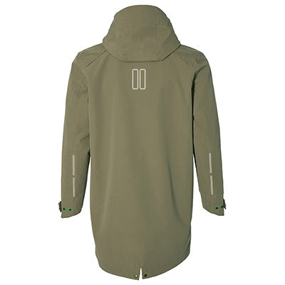 Parka de pluie vélo étanche vert olive pour hommes Mosse Basil - #3
