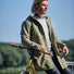 Parka de pluie vélo étanche vert olive pour hommes Mosse Basil - #2