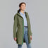 Parka pluie chaud et élégant vert olive pour femmes Mosse Basil - #3