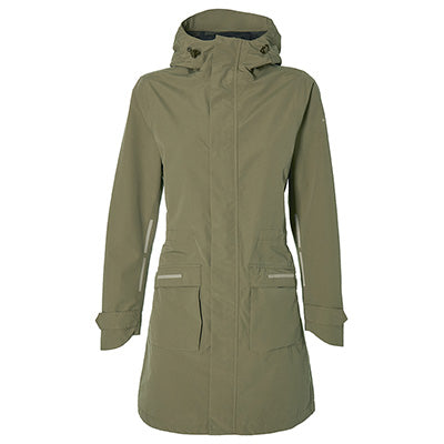 Parka pluie chaud et élégant vert olive pour femmes Mosse Basil - #6