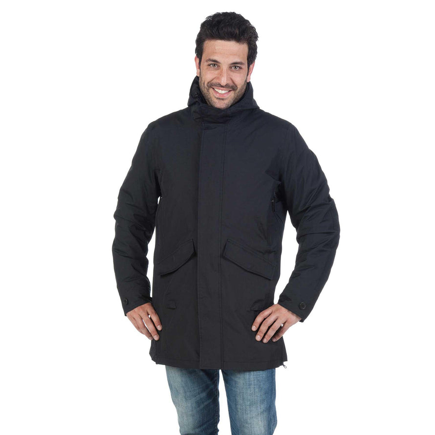 Parka vélo homme 2 en 1 Magic Tucano Urbano bleu nuit