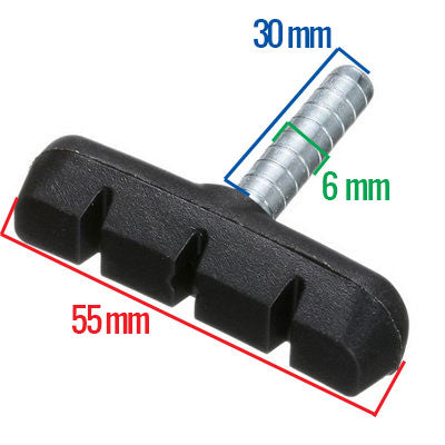Patin de frein monobloc Cantilever 55 mm - Par 2 - #5