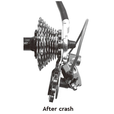 Patte de dérailleur alu Super B adaptable - #2