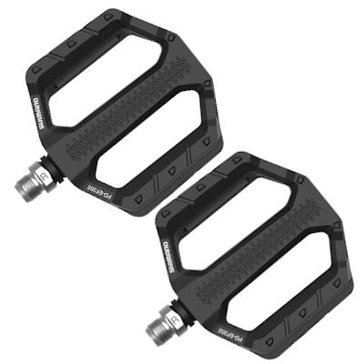 Pédales plates Explorer pour velotaf PD-EF202 black Shimano - #1