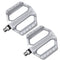 Pédales plates vélotaf Explorer Silver PD-EF202 Shimano - #1