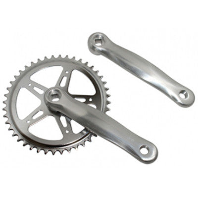 Pédalier mono plateau pour vélo 5 à 8 vitesses 44 dents - #1