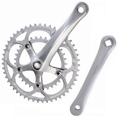 Pédalier vélo double plateau 34 / 50 dents 9 vitesses - #1