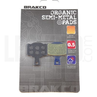 Plaquettes organiques frein à disque vélo Magura MT2.4.6.8 Paire - #5