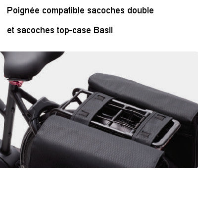 Poignée additionnelle pour sacoche double vélo Basil - #2