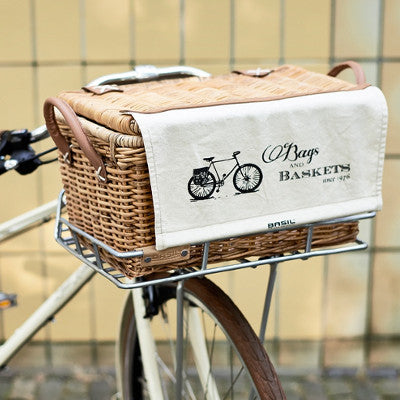 Porte-bagage avant aluminium avec rebords Portland Basil - #6