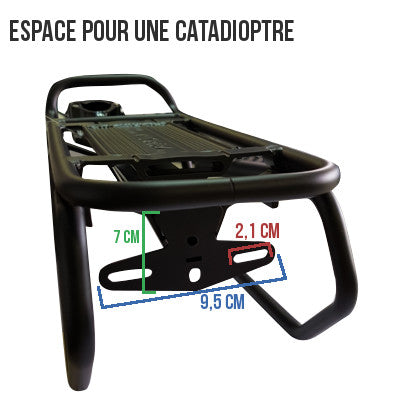 Porte bagage Raider R30 sur tige de selle - Zéfal - #6