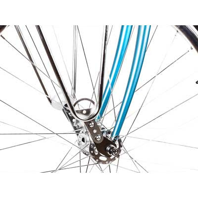 Porte-bagages avant argent pour vélo Frontière - BLB - #4
