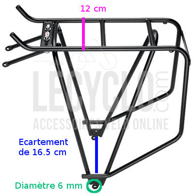 Porte bagages vélo Cargo charges lourdes Tubus - #6