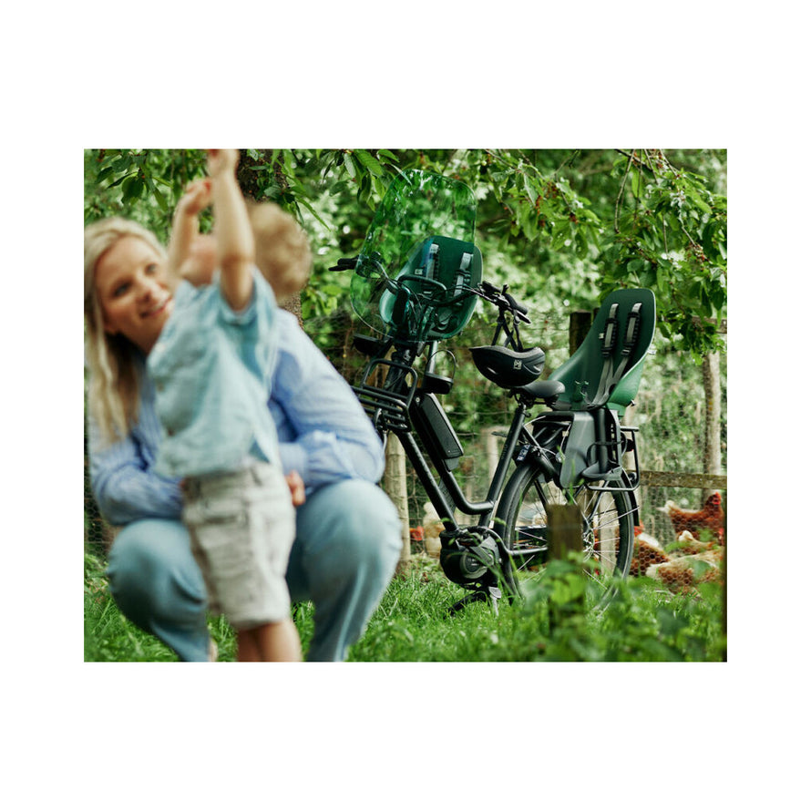 Siège vélo enfant sur porte-bagages arrière Urban Iki bio