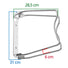 Range vélo mural orientable compatible frein à disque Andrys - #3