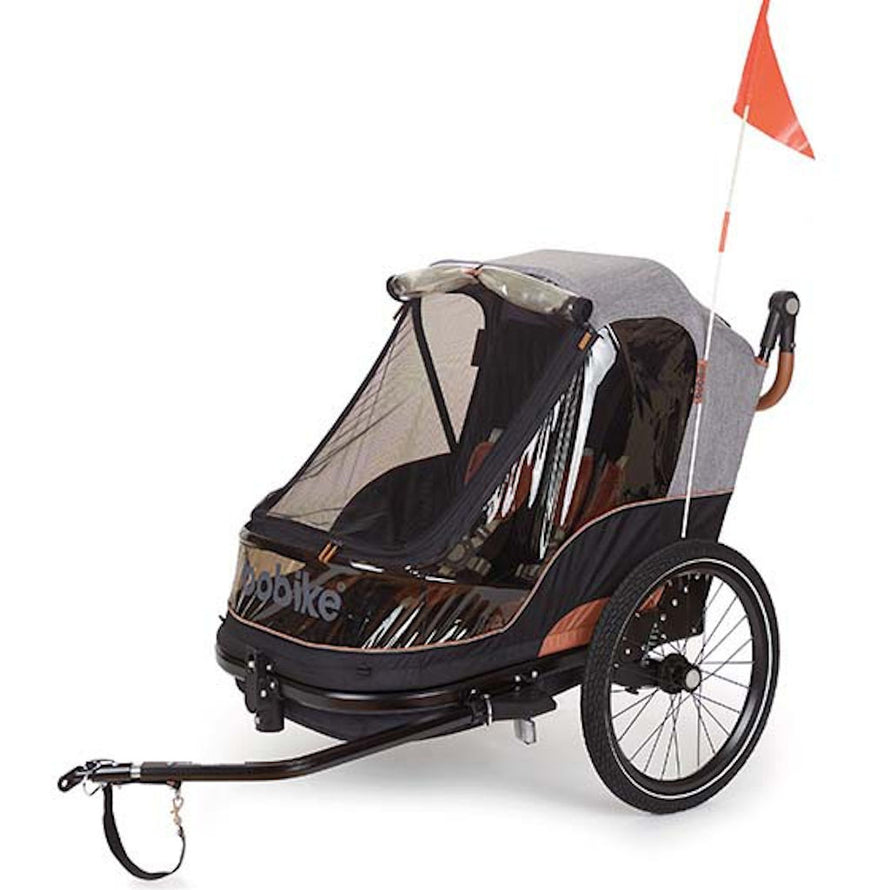 Remorque vélo enfants 2 places Bobike