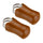 Repose mains marron pour guidon vélo randonneur Dia-Compe - #1