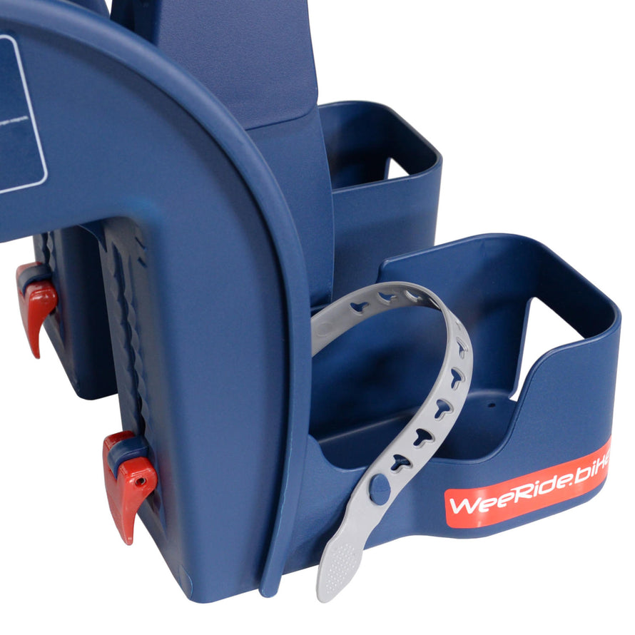 WeeRide DeLuxe siège enfant avant vélo repose pieds ajustables