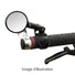 Rétroviseur vélo articulé Miroir convexe 4,7 cm - #3