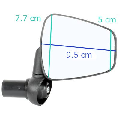 Rétroviseur vélo droit grand miroir Dooback 2 Zéfal - #4